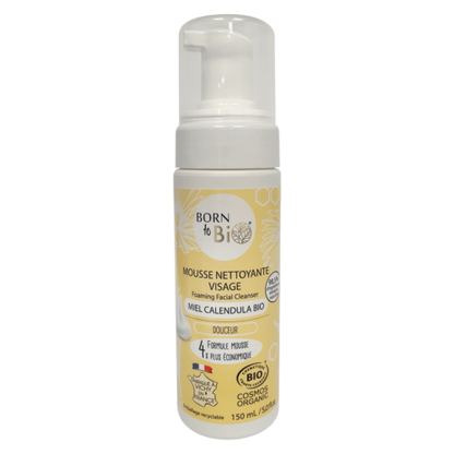 Calendula Honey Facial Cleansing Foam - Certified organic-0