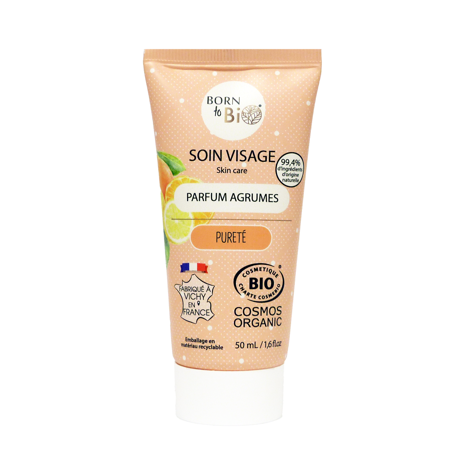 Anti-pollution citrus facial treatment - Certified organic