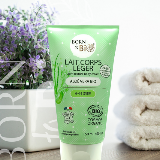 Aloe Vera Light Body Milk - Certified Organic