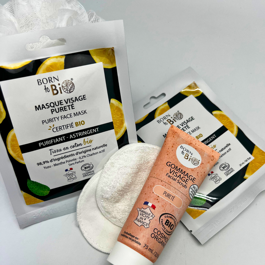 Purity cotton face mask - Certified Organic