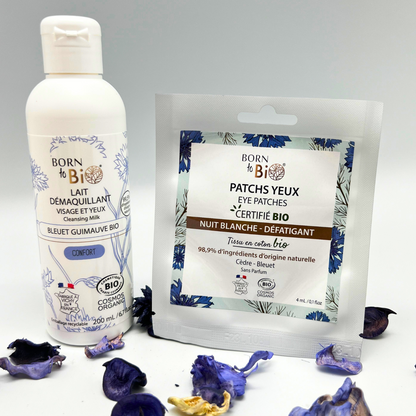 Nuit Blanche cotton eye patches - Certified Organic