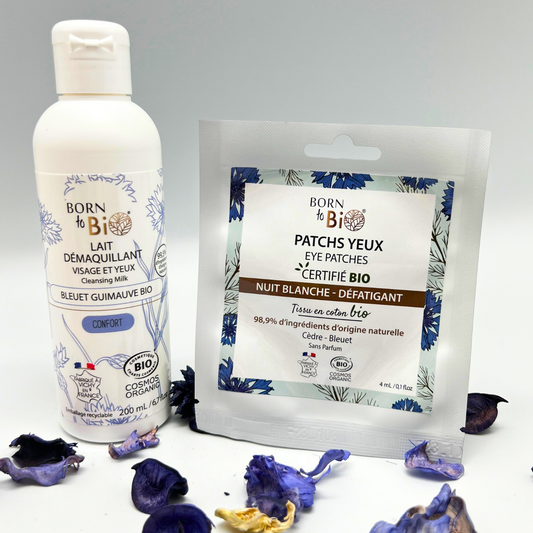 Nuit Blanche cotton eye patches - Certified Organic